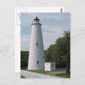 Ocracoke, North Carolina Lighthouse Briefkaart (Voorkant / Achterkant)