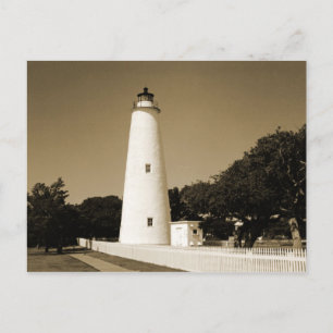 Ocracoke-vuurtoren Briefkaart