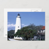 Ocracoke, vuurtoren briefkaart (Voorkant / Achterkant)
