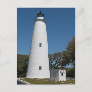 Ocracoke vuurtoren briefkaart