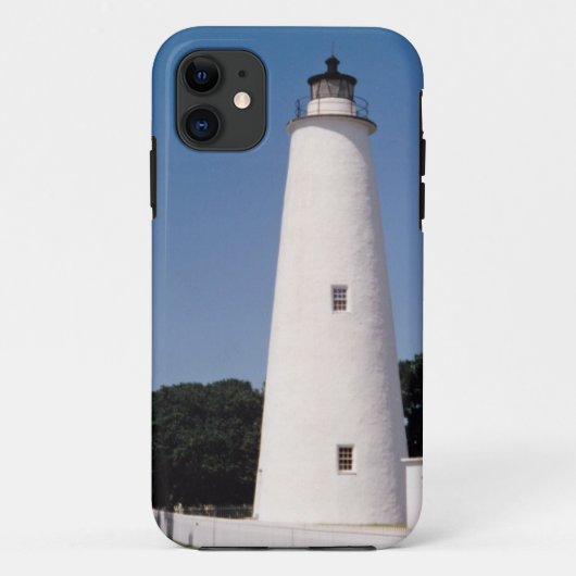 Ocracoke vuurtoren Case-Mate iPhone case (Achterkant)