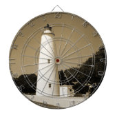 Ocracoke vuurtoren dartbord (Voorkant)