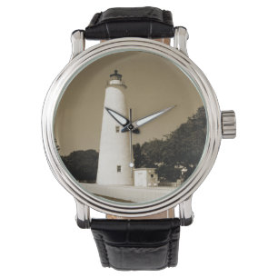 Ocracoke vuurtoren horloge