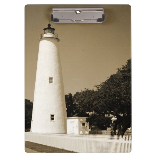 Ocracoke vuurtoren klembord (Voorkant)