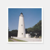 Ocracoke vuurtoren servetten (Voorkant)