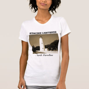 Ocracoke vuurtoren t-shirt