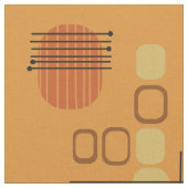 Ocre en tissu d'écorce Abstrait atomique (Fermer)