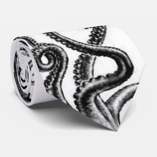 Oct8pus Stropdas - Patroon (Opgerold)