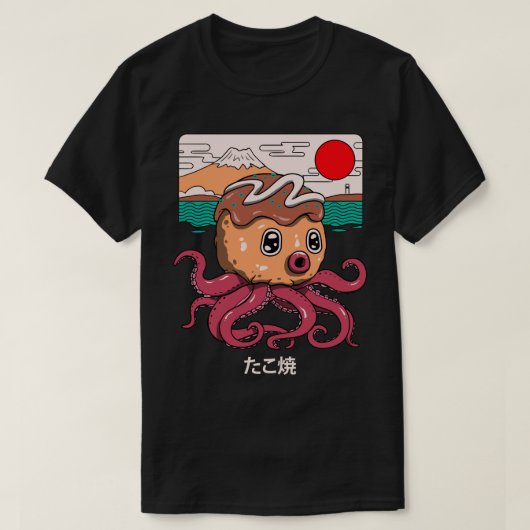 Octakoyaki T-shirt (Design voorkant)