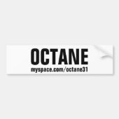 OCTANE - Bumpersticker (Voorkant)