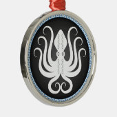 Octapusschild Metalen Ornament (Rechts)