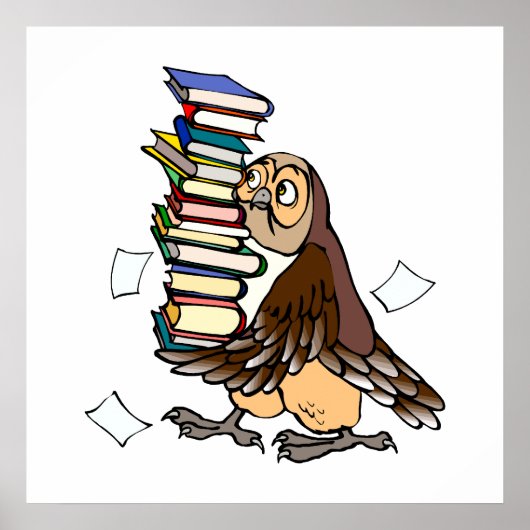 Octavian Owl Poster (Voorkant)