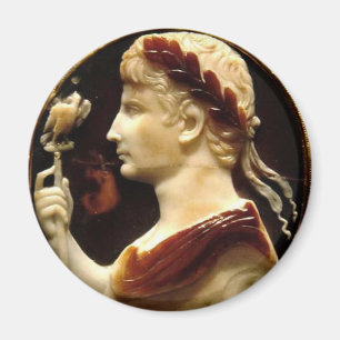 Octavianus Augustus Romeinse Keizer Cameo Lothariu Magneet