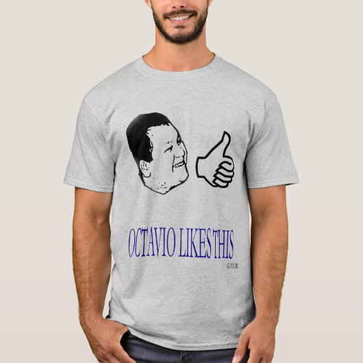 Octavio ziet er zo uit t-shirt (Voorkant)