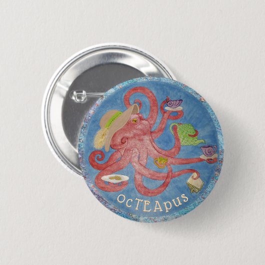 OcTEApus Ronde Button 5,7 Cm (Voorkant /achterkant)