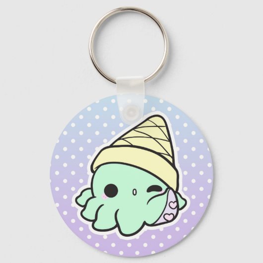 Octi-Cream Sleutelhanger (Voorkant)