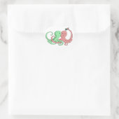 Octi Mistletoe Hart Sticker (Tas)