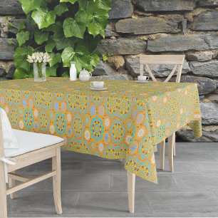 Octo helderder arabesk Moorse tangerine stijl Tafelkleed