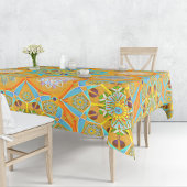 Octo helderder arabesk Moorse tangerine stijl Tafelkleed