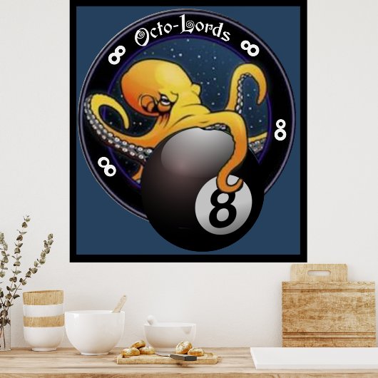 Octo-Lords Poster (Keuken)