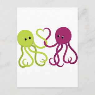 Octo Love Briefkaart