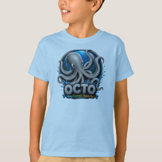 Octo Octopus – Blijf Nieuwsgierig. Reik Ver. T-shirt