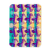Octo Party Octopus Pattern Magneet (Verticaal)