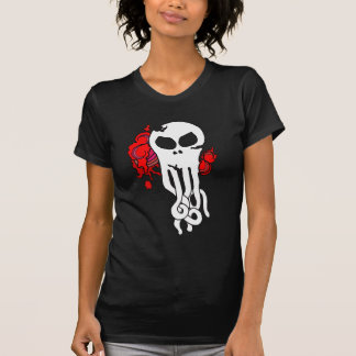 Octo schedel rood t-shirt