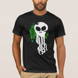 Octo schedelgroen t-shirt