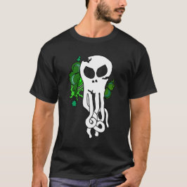 Octo schedelgroen t-shirt