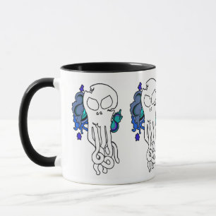 Octo Skull blue Mok