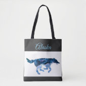 OctoAlaska & Borealis Run Tote Bag (Devant)