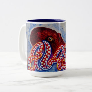OctoAlaska mug Tweekleurige Koffiemok