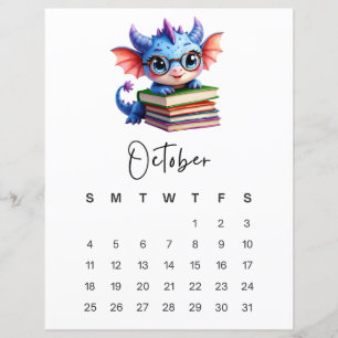 October Baby Dragon Cozy Verhaalboek Fantasie