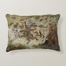 October Fun Whimsical Autumn Forest Animals