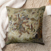 October Fun Whimsical Autumn Forest Animals Kussen (Deken)