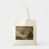 October Fun Whimsical Autumn Forest Animals Tote Bag (Voorkant)