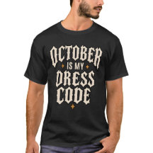 October Kledingcode Gotische Halloween