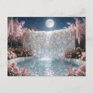 October Opal Waterval Briefkaart