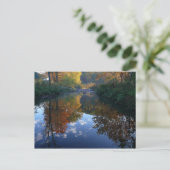 october the stream briefkaart (Staand voorkant)