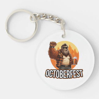 Octoberfest Bigfoot Sleutelhanger