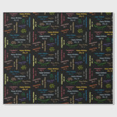 Octobre, 12 Anniversaire Cadeau Papier (Plat)