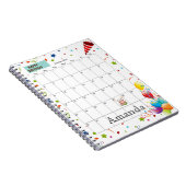 Octobre 2022 Calendrier Joyeux Carnet d'anniversai (Côté Droit)