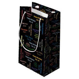 Octobre, 22 Anniversaire Cadeau Sac