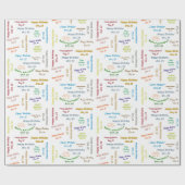 Octobre, 23 Anniversaire Cadeau Papier (Plat)