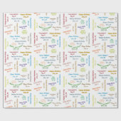 Octobre, 24 Anniversaire Cadeau Papier (Plat)