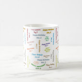 Octobre 2 Anniversaire Mug (Centre)