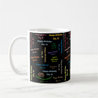 Octobre, 31 Anniversaire Mug