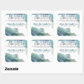 Octobre Étiquette de produits de bijoux cachés (Feuille)