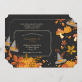 Octobre Fêtes Invitation (Devant / Derrière)